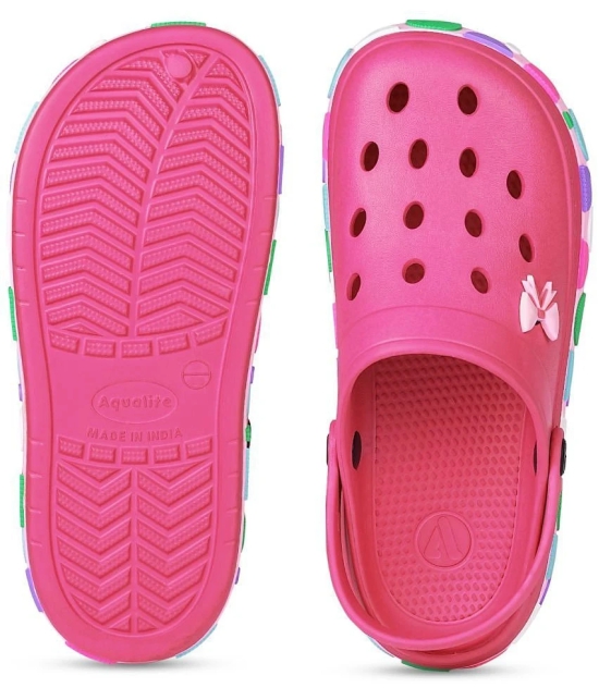 Aqualite Pink Clogs - None