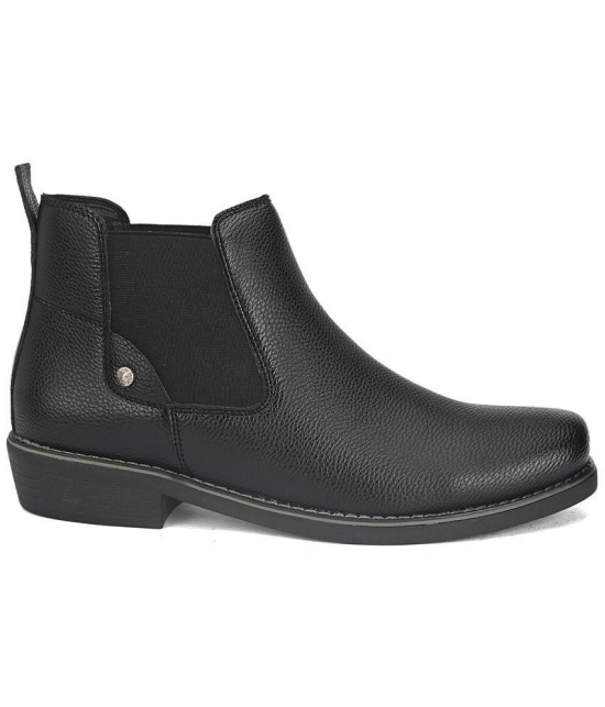 Fentacia - Black Men''s Chelsea Boots - None