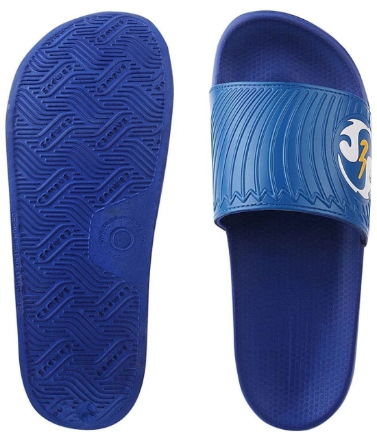 Campus - Navy Blue Mens Slide Flip Flop - None