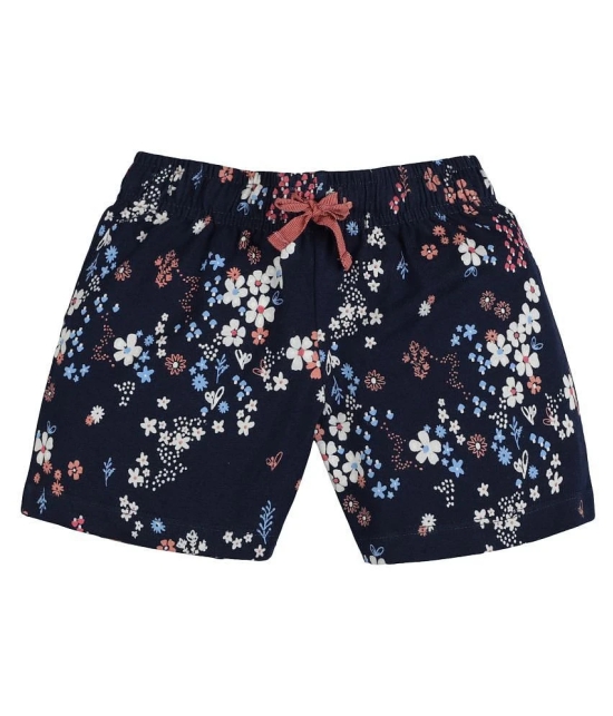 PLUM TREE - Multi Cotton Girls Bermudas ( Pack of 1 ) - None