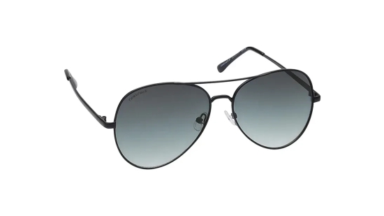 Black Aviator Sunglasses for Men and Women