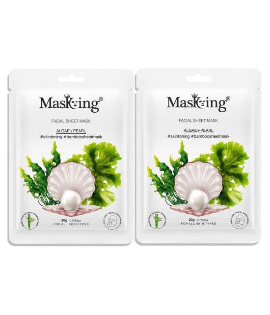 Masking - Radiant Glow Sheet Mask for All Skin Type (Pack of 2)