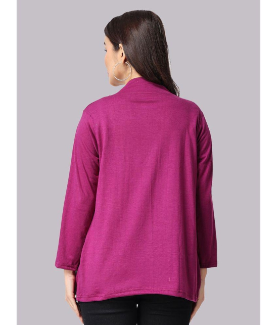 Affair Cotton Shrugs - Purple Single - None