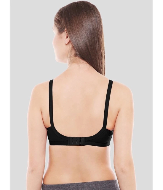 Bodycare Black Cotton Blend Non Padded Womens Everyday Bra ( Pack of 1 ) - None