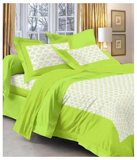 UniqChoice King Cotton Traditional Bed Sheet