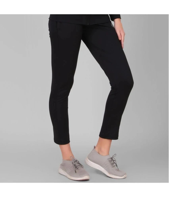 Diaz - Black Polyester Womens Yoga Trackpants ( Pack of 1 ) - None