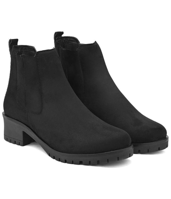 Fentacia - Black Women's Ankle Length Boots - None