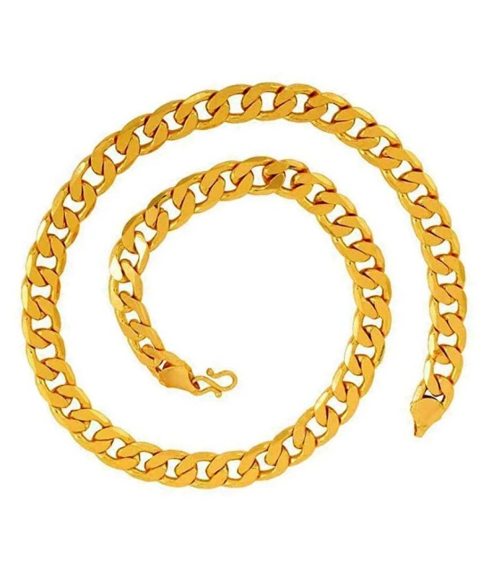 Steorra jewels Gold Plated Golden Chain Jewelry - None