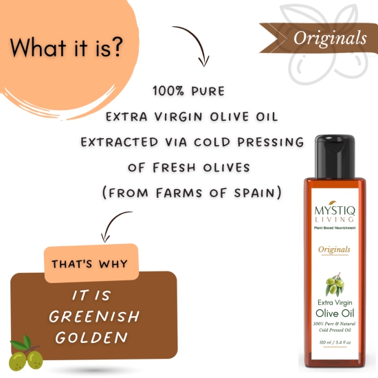 Extra Virgin Olive Oil for Hair and Skin