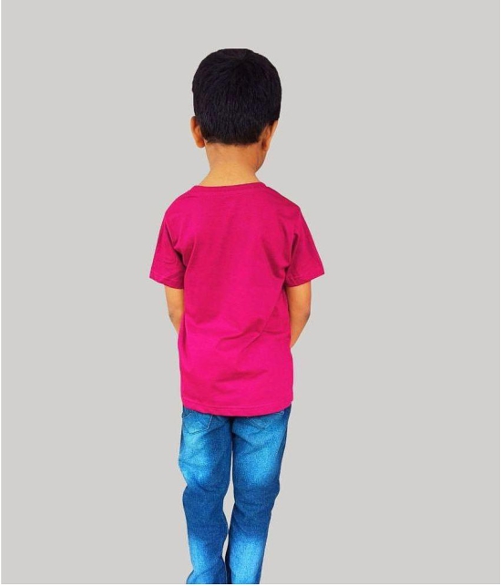 ferocious - Magenta Cotton Boy's T-Shirt ( Pack of 1 ) - None