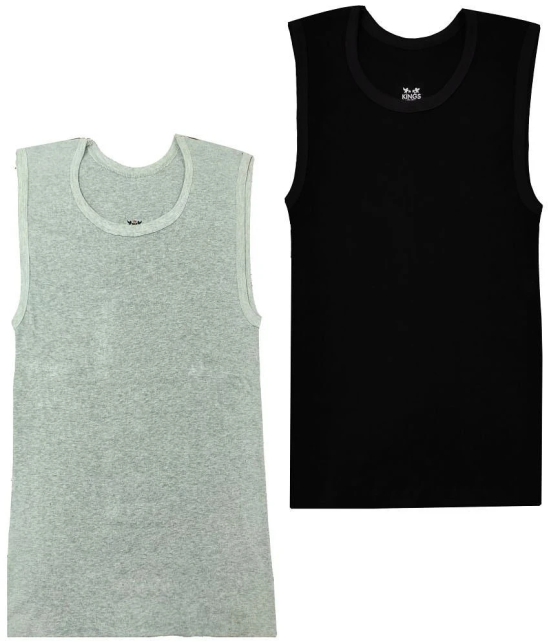 HAP Boys Multicolor Cotton Vest / Tank Top / Pack Of 2 - None