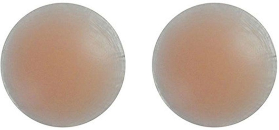 DJ FINDER Presents Beige Color Silicone Nipple Cover - None