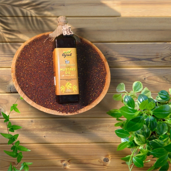 Stone Pressed Black Mustard Oil-5 L