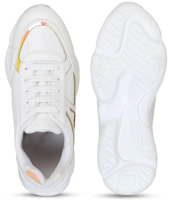 Commander Shoes White Womens Sneakers - None