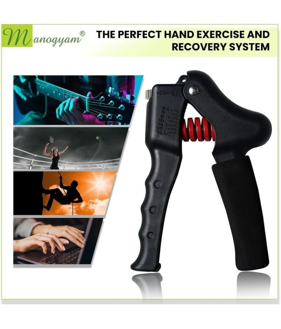 Hand Grip Strengthener Adjustable Hand Grips for Strength Training (25-75Kg) - Multi Color