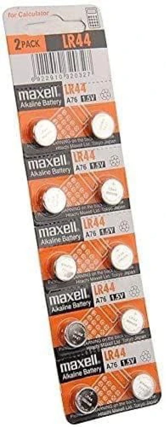 Exelent Coin Cell Battery Maxell LR41 AG3 LR736 392 392a 192 SR41 Button Coin Cell Battery - Pack of 10