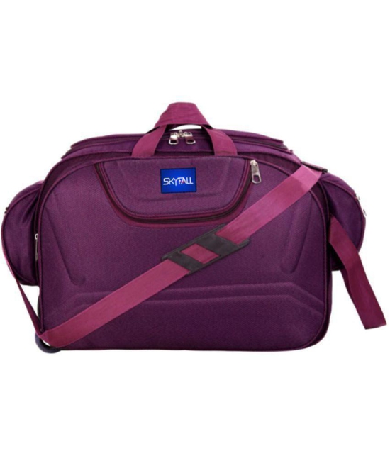 SKYFALL - Purple Nylon Duffle Bag - Onesize