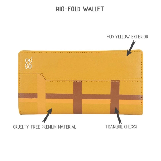 ARGON WALLETS 2 FOLD L CHROME YELLOW