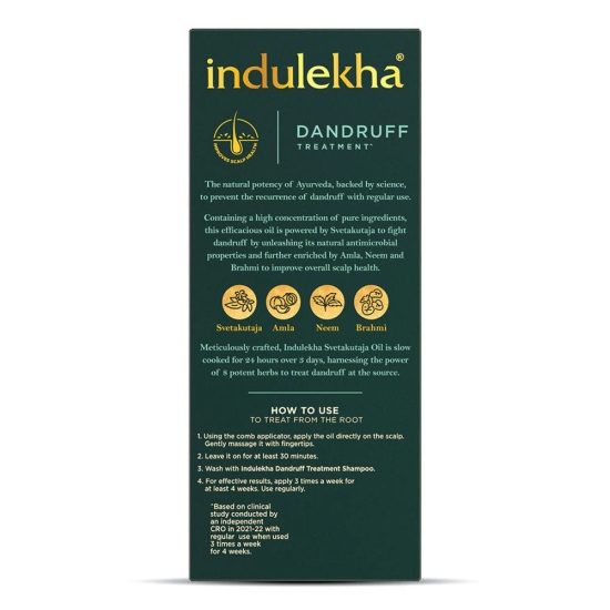 Indulekha Svetakutaja (Anti-Dandruff) Hair Oil - 100ml