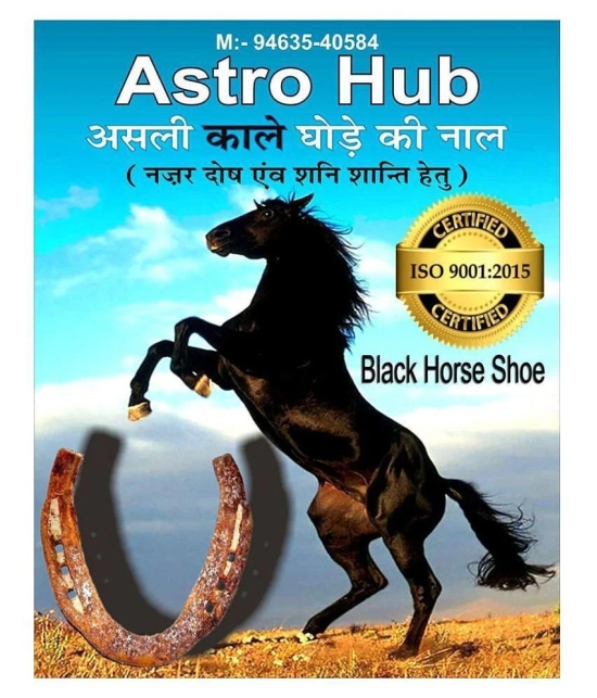 •	 Kale Godhe ki naal/Black Horse Shoe/ghore ki naal/Horse Shoe for Good Luck/Naal to Protect Your Home/Office from Evil Eyes,(Brown