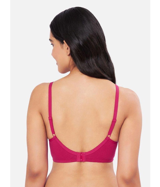 Amante - Pink Cotton Non Padded Women's Everyday Bra ( Pack of 1 ) - None