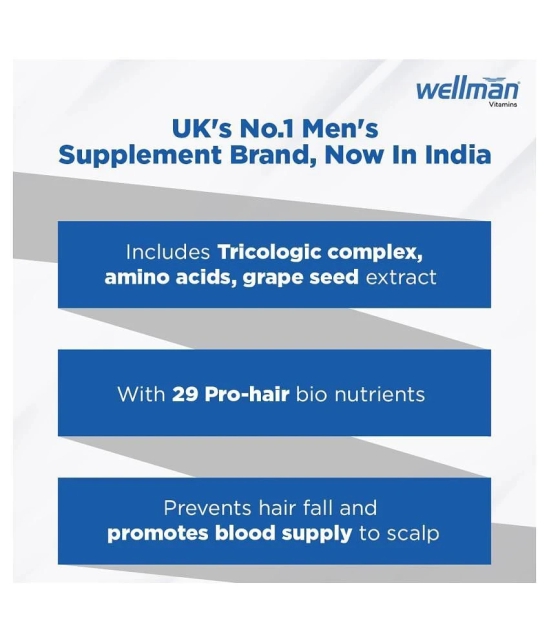 Wellman Hairfollic hair supplement 30 no.s Multivitamins Tablets