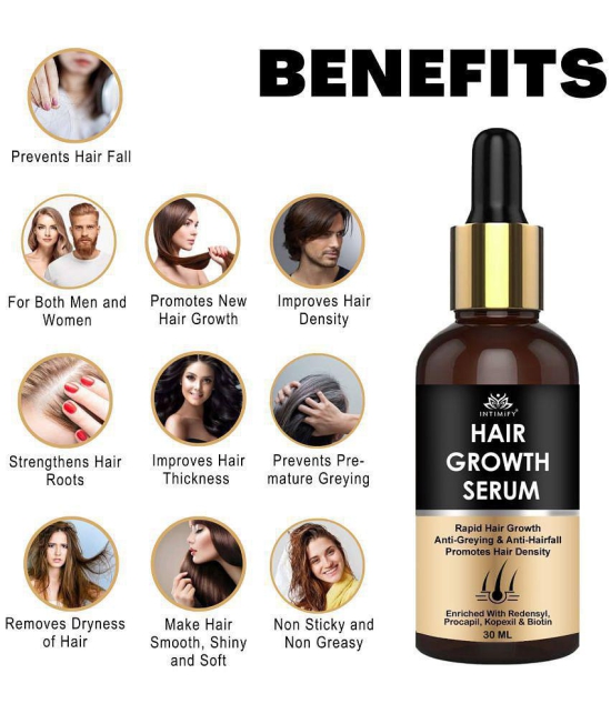 Intimify Hair Growth Serum, hair serum, hair fall serum, hair regrowth serum, hair straightener serum, 30 ml