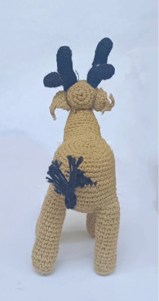 Handmade Crochet Deer Plushie