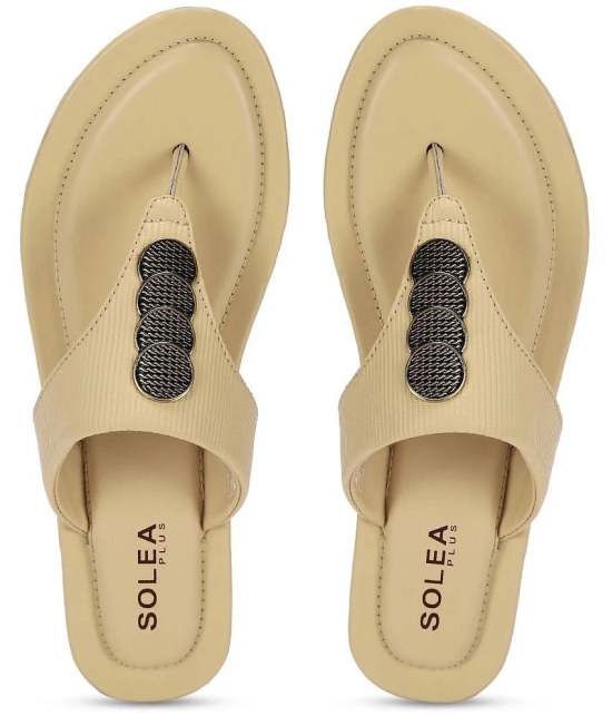 Paragon Beige Floater Sandals - None