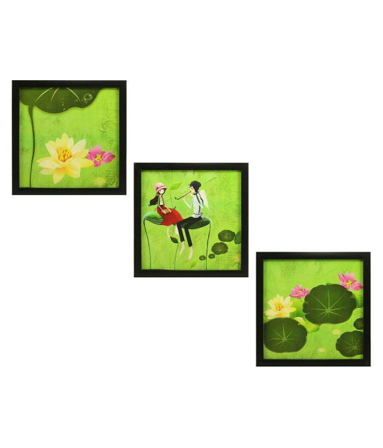 Indianara Kids DÃ©cor Synthetic Painting With Frame