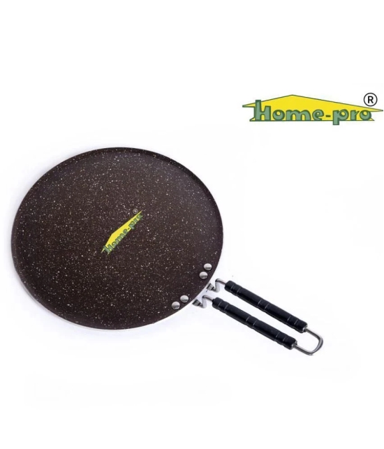 HomePro - Dosa Tawa | Non-Stick Aluminum | Bakelite Handle | Induction & Gas Stove | ( Pack of 2 )