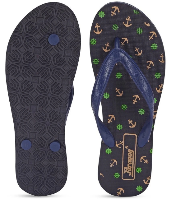 Paragon Navy Blue Womens Slipper - None