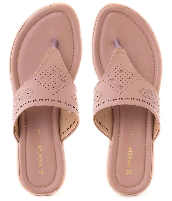 KHADIM Pink Womens Flats - None