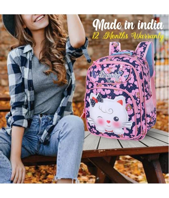 Tinytot Blue Polyester Backpack For Kids