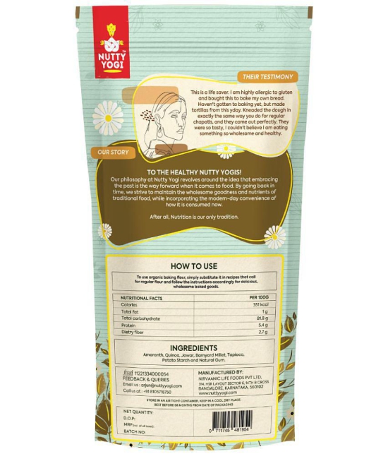 Nutty Yogi Baking Flour 800 gm