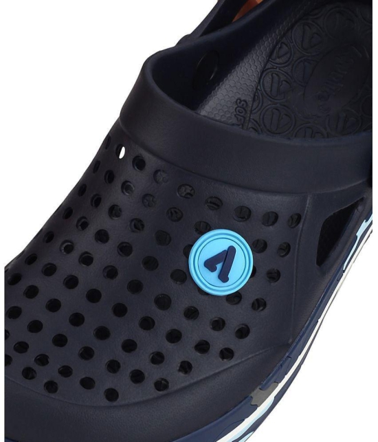 Aqualite - Navy Blue Mens Clogs - None