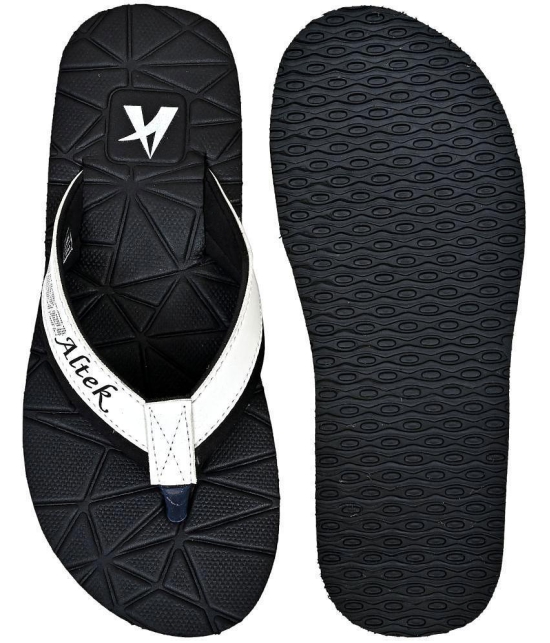 Altek - Black Mens Thong Flip Flop - None