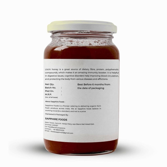 Natural Litchi Honey 200gm-200gm