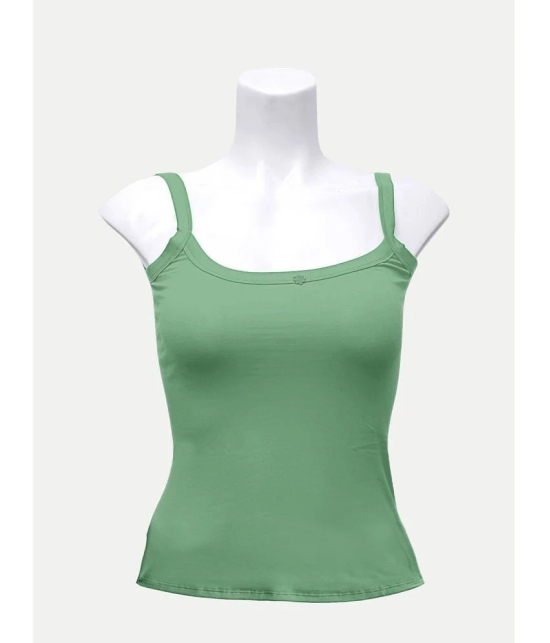 Radprix Cotton Camisoles - Green Single - None