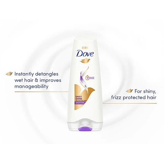 Dove Daily Shine Conditioner, 175Ml