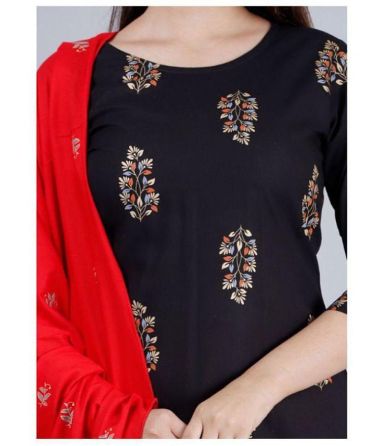 MAUKA Rayon Kurti With Palazzo - Stitched Suit Single - L