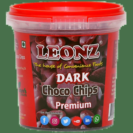 Leonz Dark Choco Chips, 100 Gm