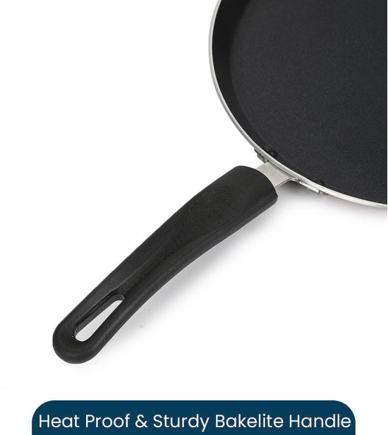 HOMETALES - Non-stick Cookware Flat Dosa Tawa, 26 cm Dia, 2.5 mm Thick