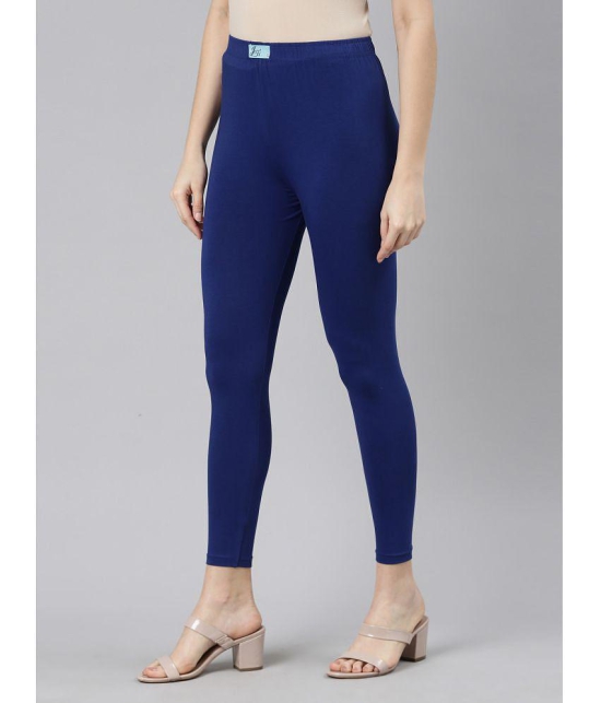 Jcss - Navy Blue Lycra Women's Leggings ( Pack of 1 ) - None