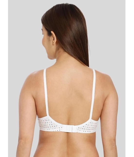 ILRASO Cotton Non Padded Womens T-Shirt Bra ( White ) - None