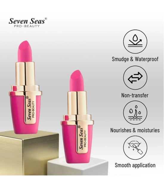 Seven Seas Lip Comfort Velvet Matte Lipstick (Chestnut Rose)