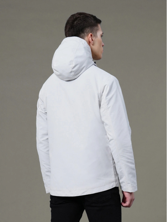 RedTape Hooded Light Jacket for Men | Enhanced Comfort