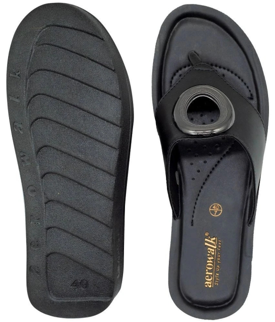 Aerowalk Black Womens Flats - None