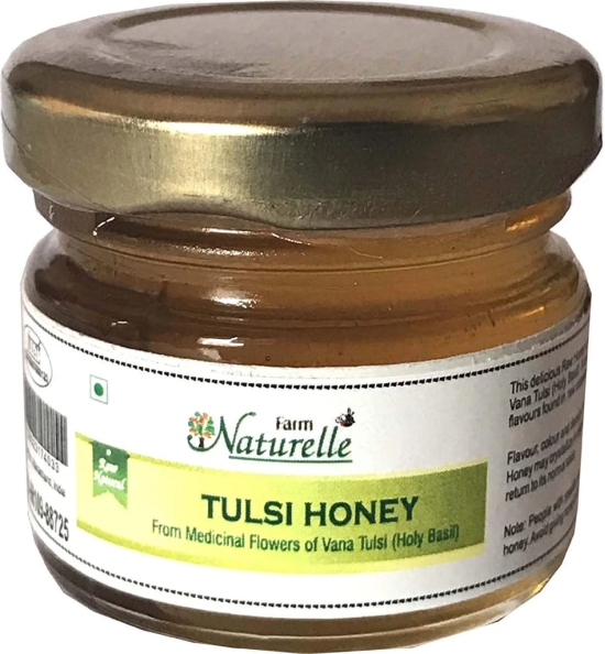 Farm Naturelle (Glass Bottle) Virgin Cold Pressed Uttarakhand Yellow Mustard Seed Cooking Oil (1000 ML) with Free 55Gms x 2, Tulsi Honey and Ginger Honey