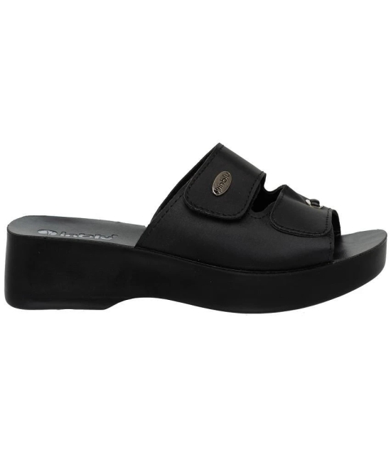 Inblu Black Womens Slipper - None